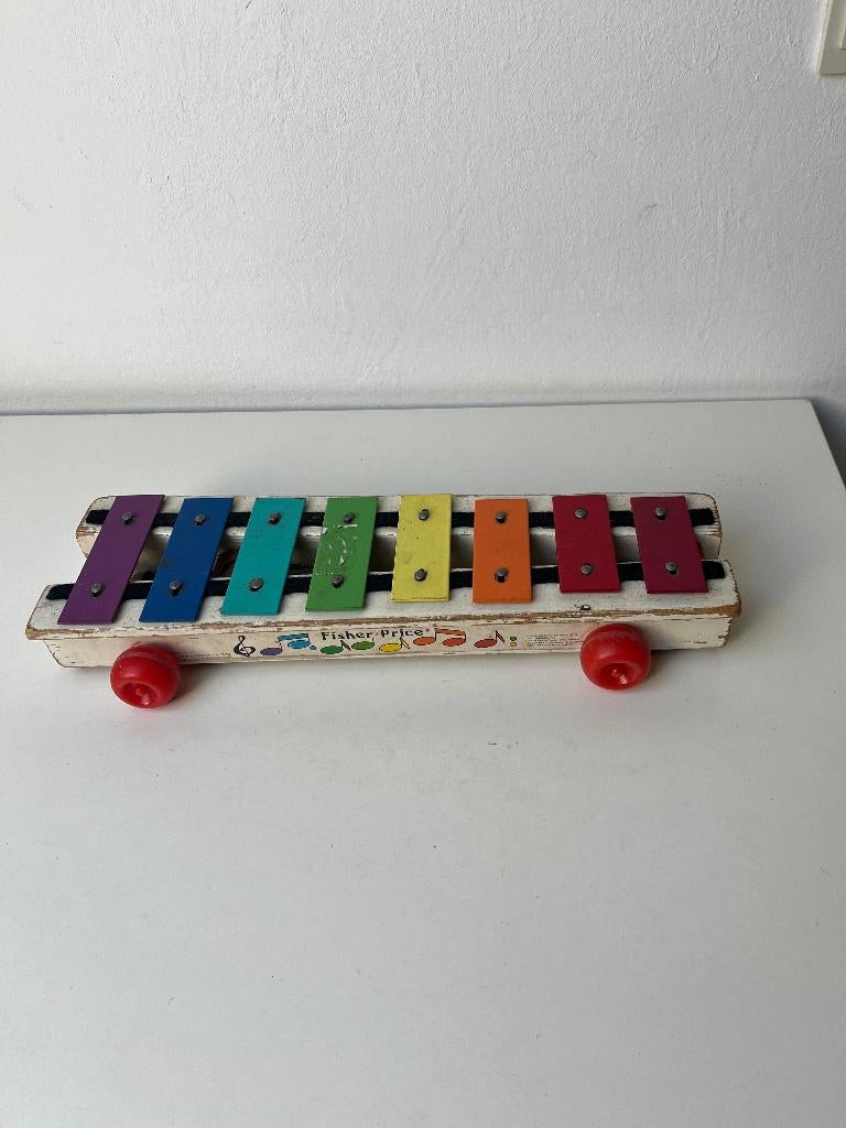 Fisher Price Xylofoon uit 1964 retro speelgoed, Kinderen en Baby's, Speelgoed | Fisher-Price, Ophalen of Verzenden, Gebruikt