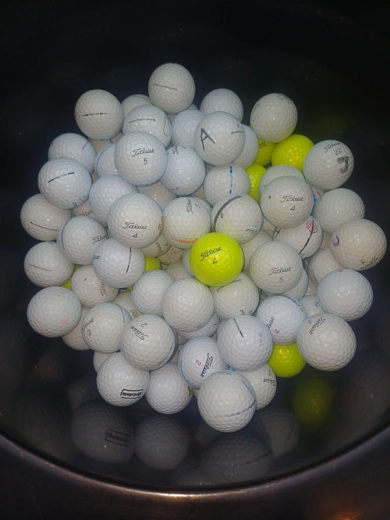 Titleist Pro V1 / Pro V1x Lakeballs - Golfballen., Sport en Fitness, Ophalen of Verzenden, Zo goed als nieuw, Bal(len), Overige merken