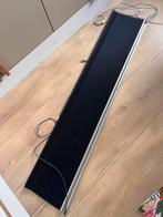 Donkerblauwe plissé top down bottom up, 153,5 cm breed, Ophalen, Blauw, 100 tot 150 cm, 150 tot 200 cm