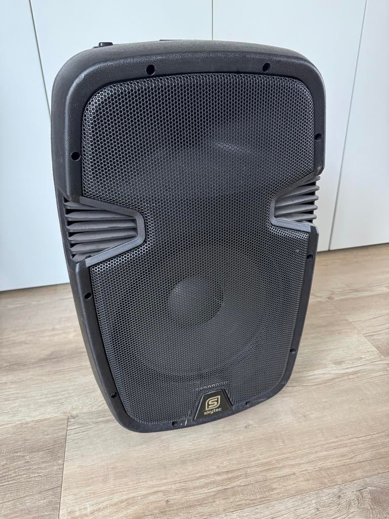Skytec Vonyx PA912 draagbare speaker met mp3 speler en radio, Audio, Tv en Foto, Luidsprekers, Gebruikt, Overige typen, 120 watt of meer