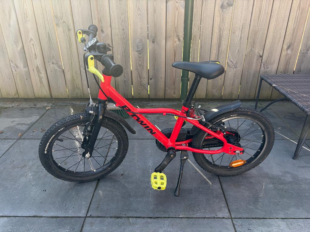 Btwin Kinderfiets, Fietsen en Brommers, Fietsen | Kinderfietsjes, Ophalen, Gebruikt, Minder dan 16 inch, BTWIN
