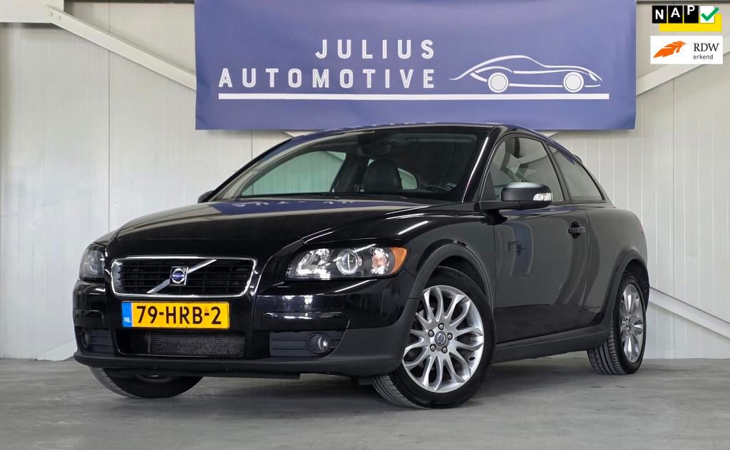 Volvo C30 1.8 Sport Leer CruiseControl Nieuwe APK Garantie M, Auto's, Volvo, 125 pk, Gebruikt, Zwart, 4 cilinders