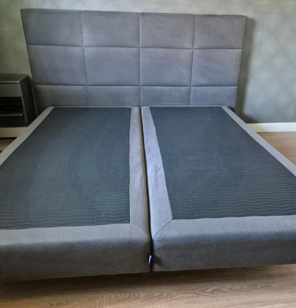 Karlsson boxspring- topkwaliteit, Tweepersoons, Ophalen of Verzenden, Zo goed als nieuw, 180 cm