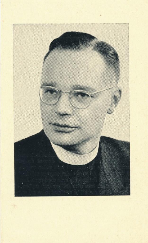 Wijk Cornelis 1914 Odijk 1961 Arnhem priester, Ophalen of Verzenden, Bidprentje