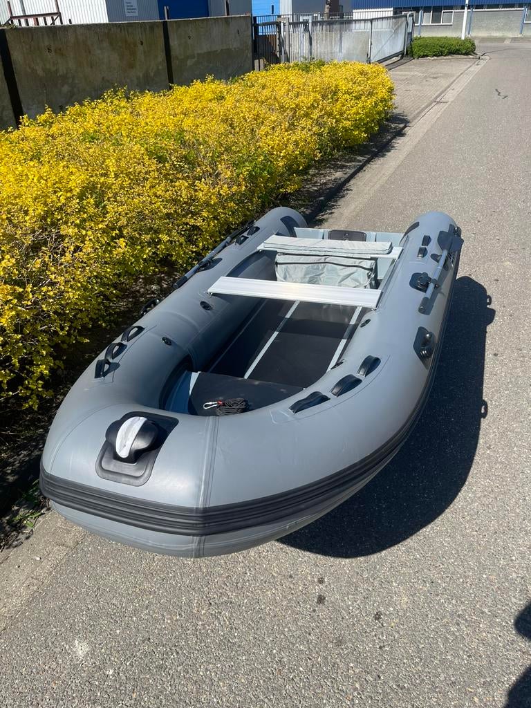 Aluminium rib boot 380 - rubberboot *NIEUW*, Watersport en Boten, Ophalen, Opblaasbaar, Drie personen of meer, Kajak