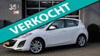 Mazda 3 1.6 GT-M Line Airco|Bluetooth|Cruise|Navi, Voorwielaandrijving, Gebruikt, Zwart, 4 cilinders