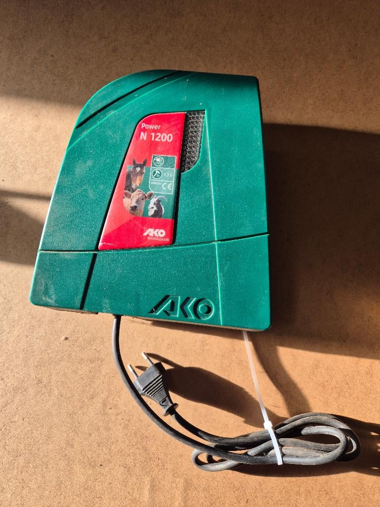 Schrikdraad en klok, Ophalen, Gebruikt, Minder dan 10 meter