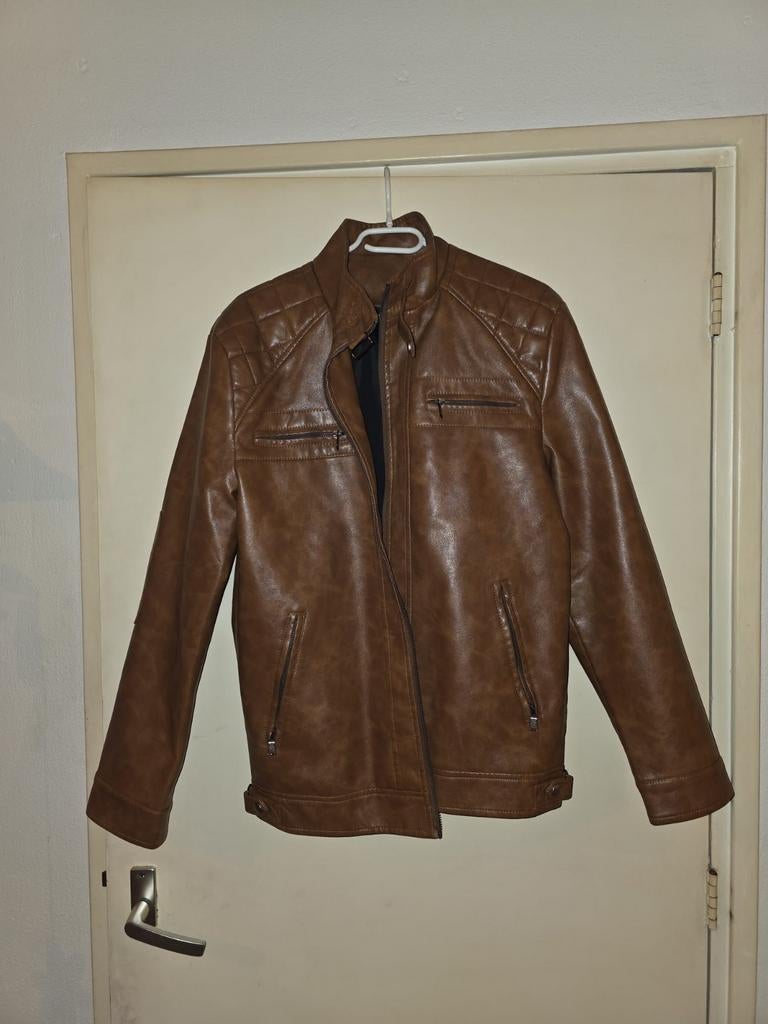 Herenjas, Kleding | Heren, Jassen | Zomer, Ophalen, Nieuw, Maat 48/50 (M), Bruin