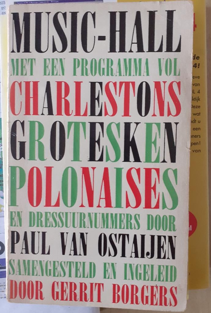 Paul van Ostaijen - Music-hall, Boeken, Ophalen of Verzenden, Gelezen, Paul van Ostaijen, Eén auteur