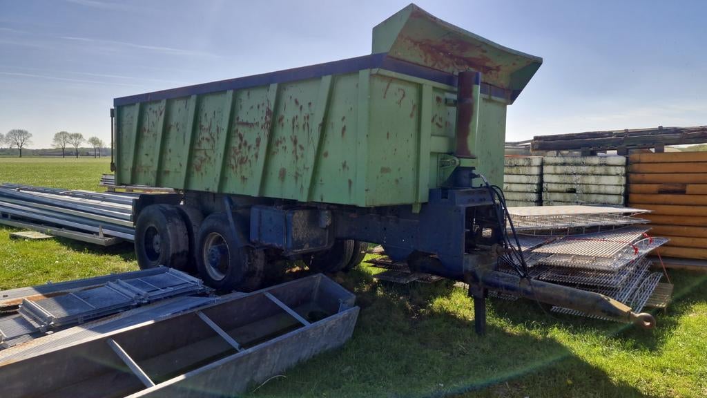 Grond dumper zand wagen kiepkar