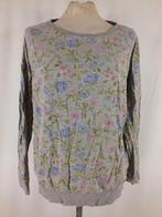 Leuke grijze trui, bloemetjes. Mt s merk divided, ., Ophalen of Verzenden, Zo goed als nieuw, .