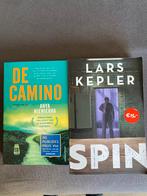 De camino van Anya Niewierra en Spin van Lars Kepler, Boeken, Ophalen of Verzenden, Zo goed als nieuw