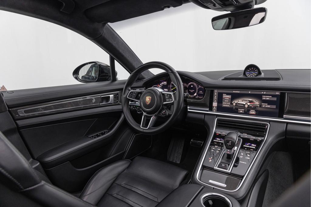 Porsche Panamera Sport Turismo 4.0 Turbo S E-Hybrid 680pk Pa, Auto's, Porsche, Automaat, Gebruikt, Zwart, Vierwielaandrijving
