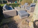 Hele mooie 4SO 4 seasons outdoor loungeset Kingston, Ophalen, Zo goed als nieuw, Wicker