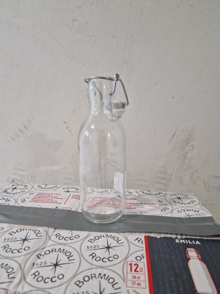 Set van 21 weckflessen van 50cl en 6 weckflessen van 100cl, Ophalen, Glas, Nieuw, Voorraadpot