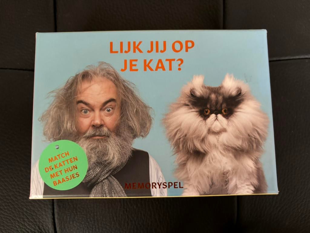 Lijk Jij Op Je Kat? Match de katten met hun baasjes, Hobby en Vrije tijd, Gezelschapsspellen | Kaartspellen, ., Ophalen of Verzenden