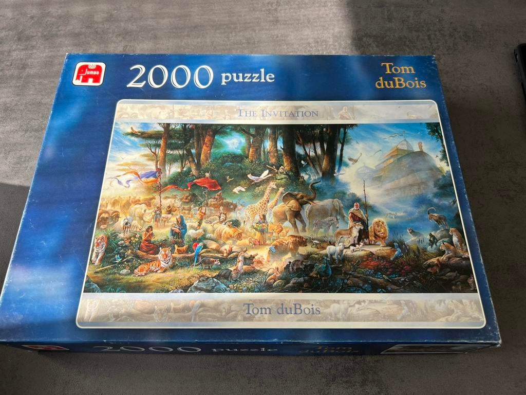 Jumbo puzzel 2000 stukjes Tom Dubois the invitation, Hobby en Vrije tijd, Ophalen of Verzenden, Meer dan 1500 stukjes, Zo goed als nieuw