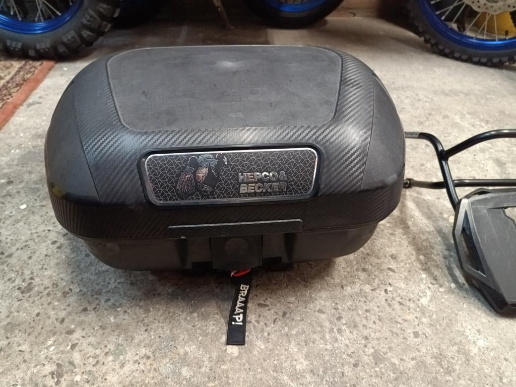 Honda NTV 650 topkoffer + beugels Hepco & Becker, Ophalen