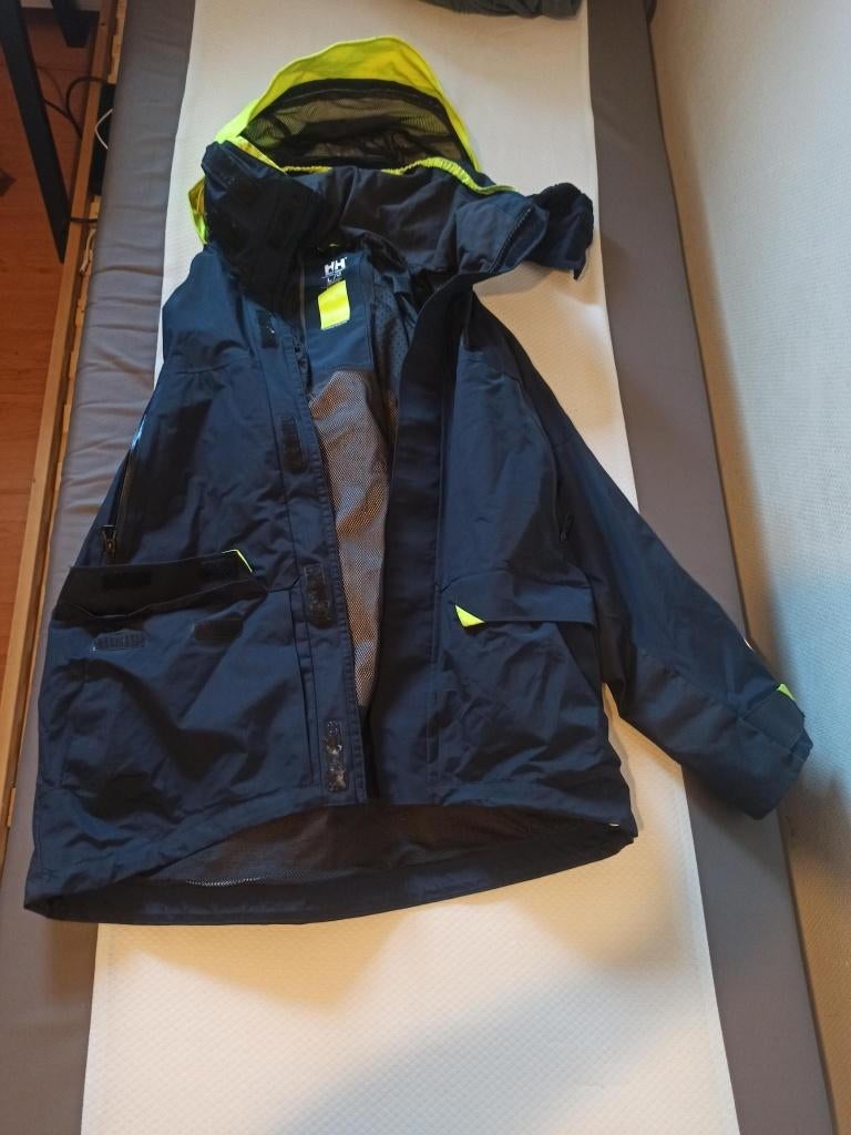 Helly Hansen Skagen Zeiljas – Heren – Maat L – Donkerblauw, Watersport en Boten, Watersportkleding, Gebruikt, Helly Hansen, Heer