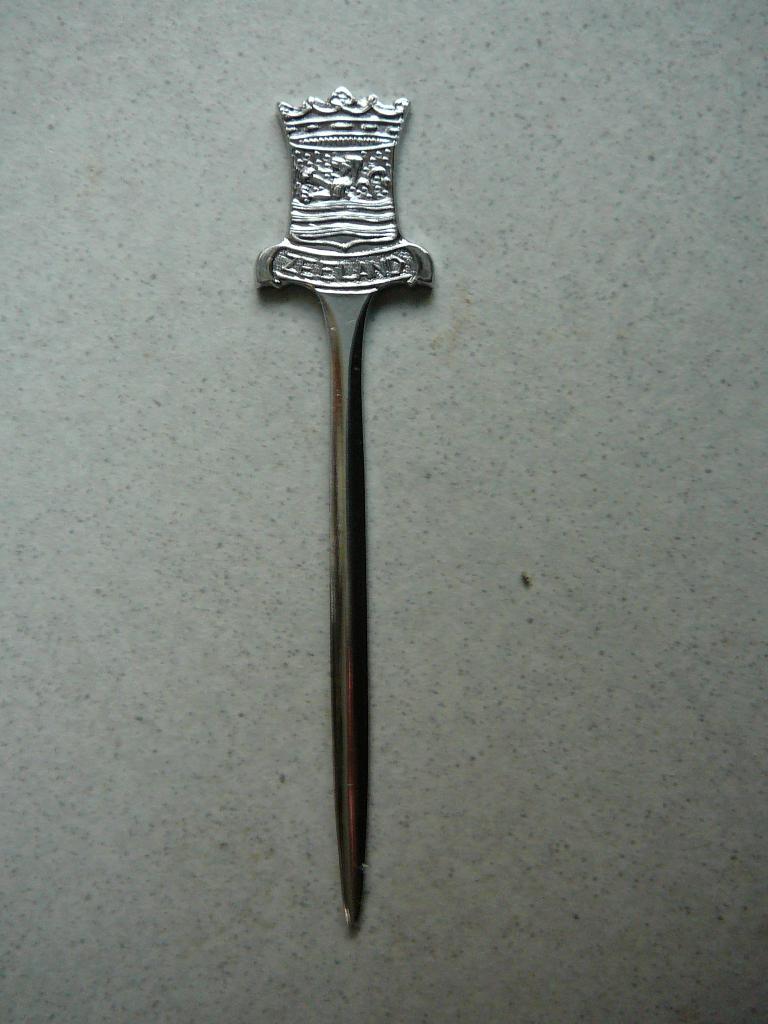 prikkertje zeeland, Ophalen of Verzenden, Metaal, Bestek