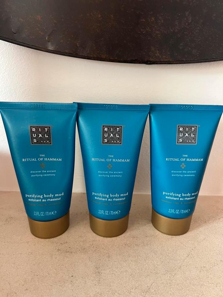 Rituals Hammam body mud 70 ml 💙 Nieuw!, Sieraden, Tassen en Uiterlijk, Uiterlijk | Lichaamsverzorging, Nieuw, Bad & Douche, Ophalen of Verzenden