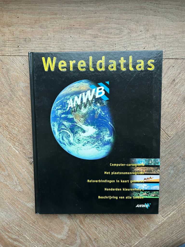Wereldatlas, Boeken, Atlassen en Landkaarten, Ophalen, 1800 tot 2000, Wereld, Landkaart