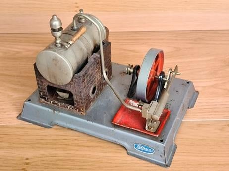 Stoommachine zonder schoorsteen, Ophalen, Gebruikt