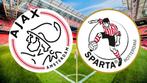 Ajax Sparta 2 tickets vak 120, Tickets en Kaartjes, Sport | Voetbal, Twee personen, December