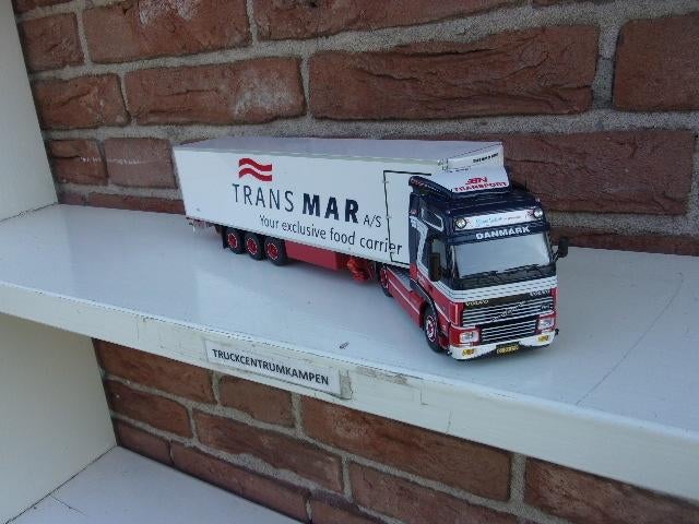 Tekno  Volvo  FH12  van  Bjarne  Nielsen., Hobby en Vrije tijd, Modelauto's | 1:50, Ophalen of Verzenden, Nieuw, Bus of Vrachtwagen