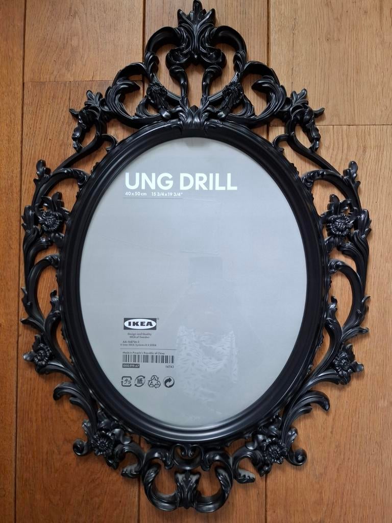 Barok fotolijst Ung drill 60x40, Ophalen, Minder dan 50 cm, Zo goed als nieuw, Minder dan 50 cm