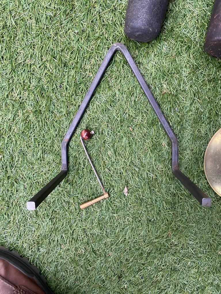 Antieke Comtoise Klok Onderdelen: Gewichten, Slinger & Sleut, Antiek en Kunst, Antiek | Klokken, Ophalen