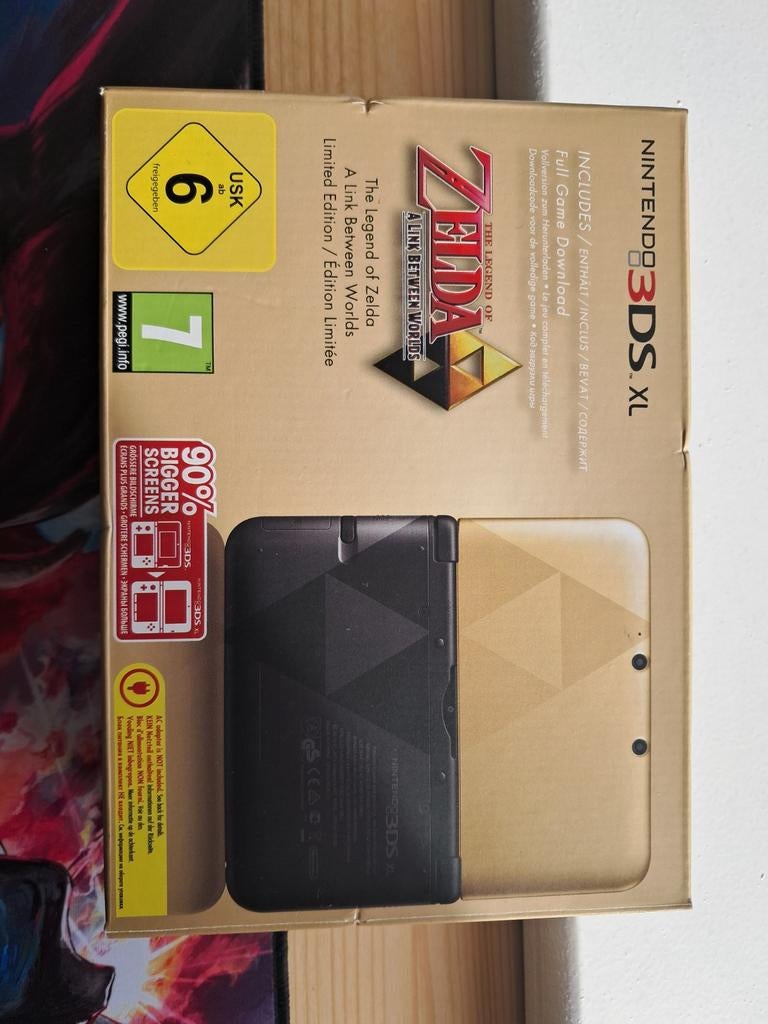Zelda Nintendo 3DS XL, Ophalen, Zo goed als nieuw, Overige kleuren, 3DS XL