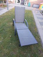 Ligbed, Tuin en Terras, Ophalen, Zo goed als nieuw, Aluminium, Verstelbaar