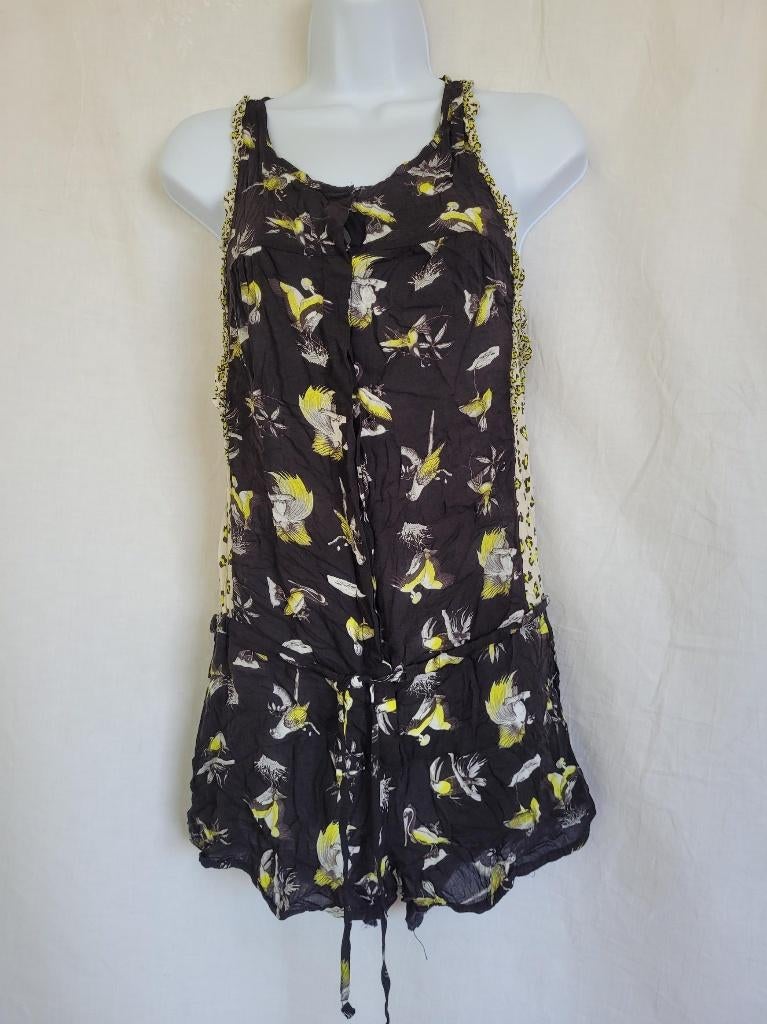 Grappig zomerse jumpsuit mt S merk Zara, ., Ophalen of Verzenden, Zo goed als nieuw, .