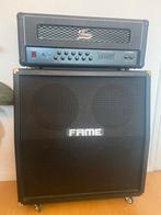 Fame transistor gitaar versterker combo 4x12, Ophalen, Gebruikt, Gitaar, 100 watt of meer
