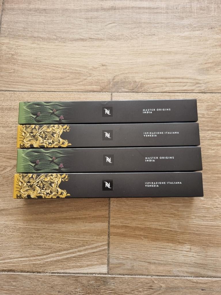 Nieuw 4 dozen Nespresso capsules, Ophalen of Verzenden, Nieuw, Nespresso