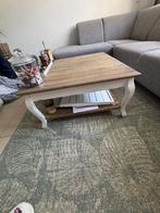 Salontafel brocant landelijk, Huis en Inrichting, Tafels | Salontafels, Ophalen, Gebruikt, 50 tot 100 cm, 50 tot 75 cm