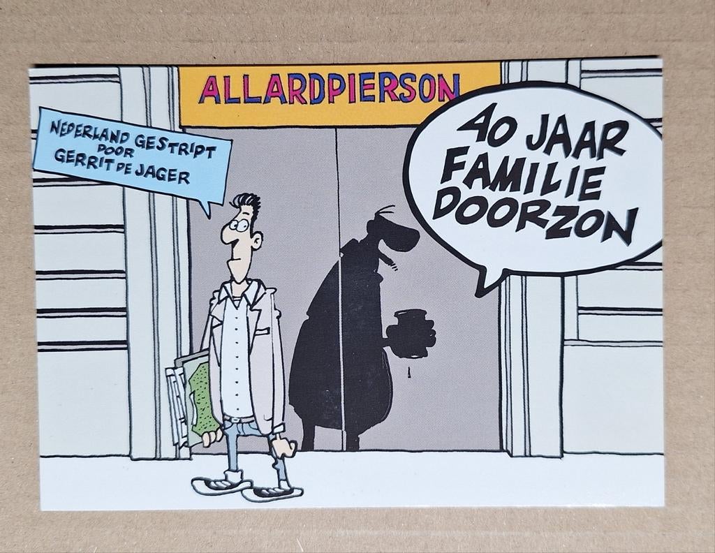 Familie Doorzon 40 jaar - Gerrit de Jager - Allard Pierson, Ophalen of Verzenden, 1980 tot heden, Ongelopen, Overige thema's