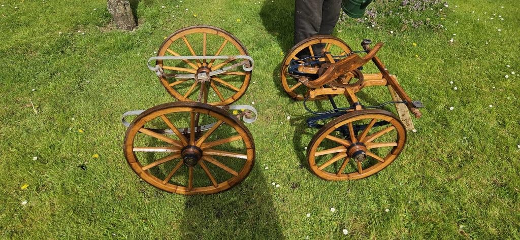 Te koop eikenhouten onderstel, Dieren en Toebehoren, Rijtuigen en Koetsen, Paard of Pony