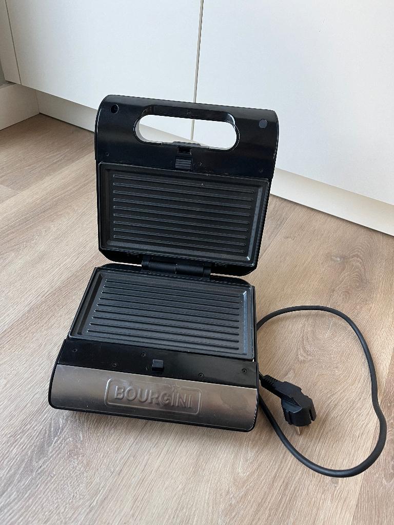 Bourgini tosti-ijzer, Ophalen of Verzenden, Gebruikt