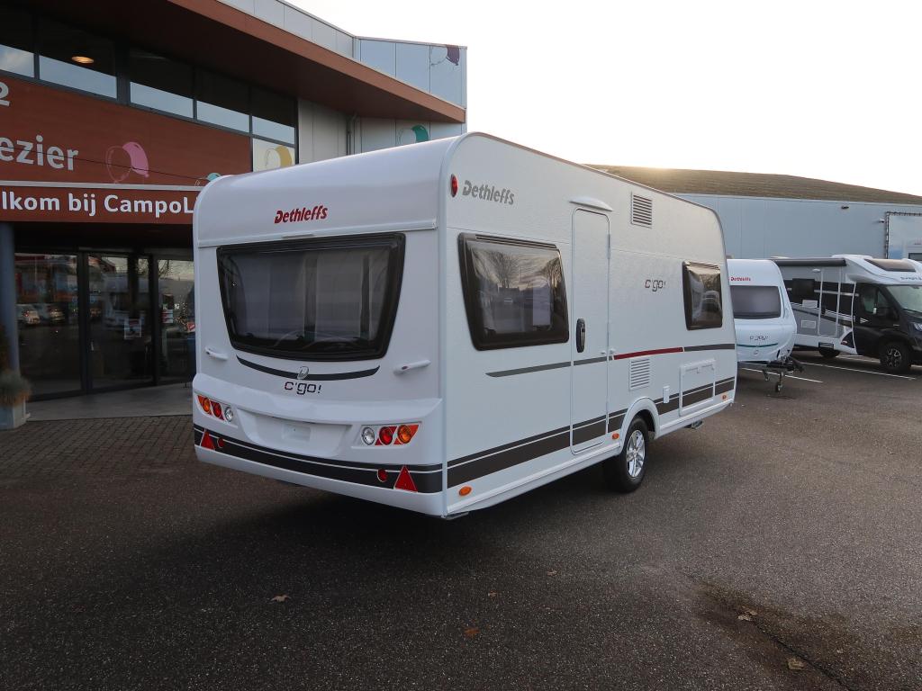 Dethleffs C'Go 475 FR SUPERAANBIEDING NIEUW!!!!, Caravans en Kamperen, Caravans, Schokbreker, Rondzit, Overige typen, Dethleffs