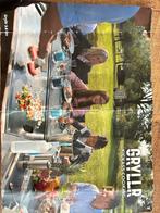 Gryllr Tuintafel  met bakplaat, Ophalen of Verzenden, Rechthoekig, Rvs