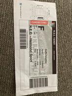 (E)TICKET NEC-HELMOND SPORT 14-15, Ophalen of Verzenden, Zo goed als nieuw, Overige binnenlandse clubs, Overige typen
