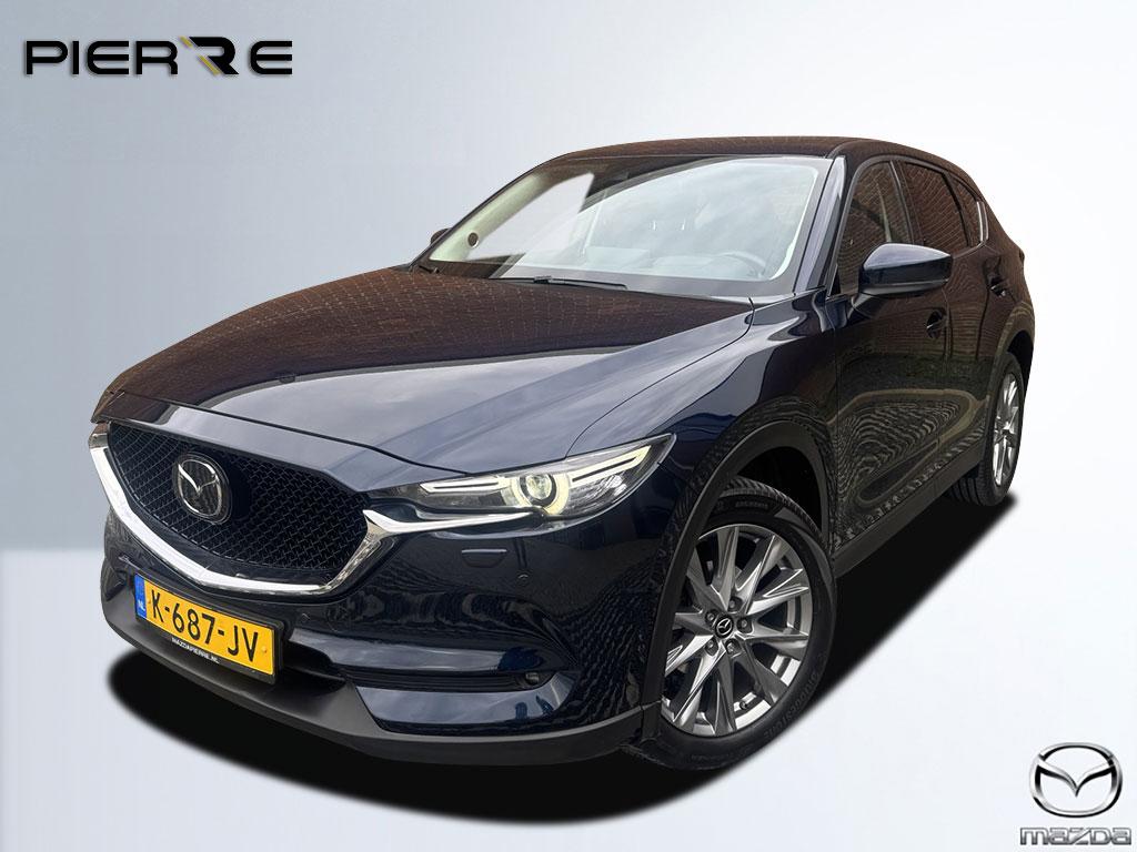 Mazda CX-5 2.0 SkyActiv-G 165 Luxury | AUTOMAAT | TREKHAAK |, 15 km/l, Gebruikt, Blauw, Origineel Nederlands
