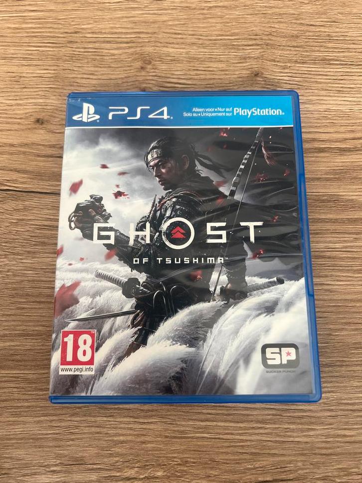 Ghost of Tsushima PS4, Spelcomputers en Games, Games | Sony PlayStation 4, Gebruikt, Avontuur en Actie, 1 speler, Vanaf 18 jaar