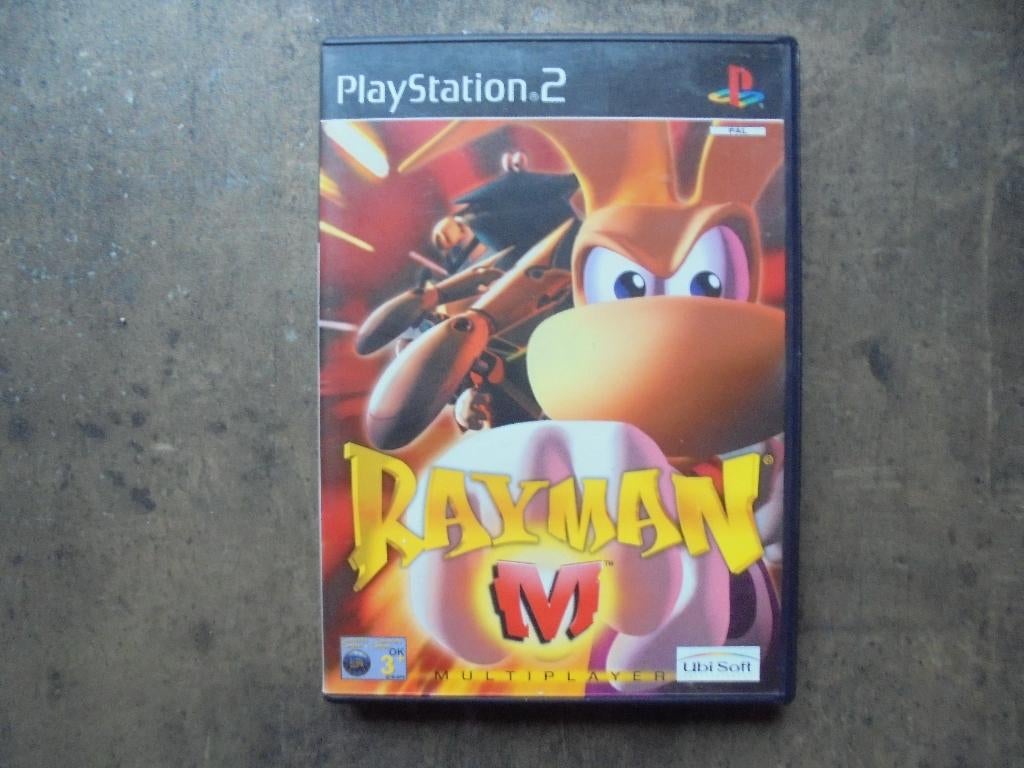 Rayman M voor PS2 (zie foto's), Spelcomputers en Games, Avontuur en Actie, Gebruikt, 1 speler, Ophalen of Verzenden