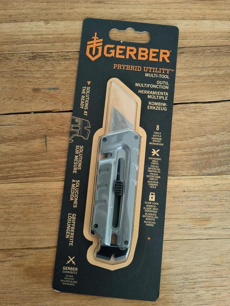 Gerber Prybrid Utility Multitool mes stanleymes, Caravans en Kamperen, Kampeergereedschap, Nieuw, Ophalen of Verzenden