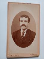 CDV Den Haag Man, Verzamelen, Foto's en Prenten, Gebruikt, Foto, Ophalen of Verzenden, Voor 1940