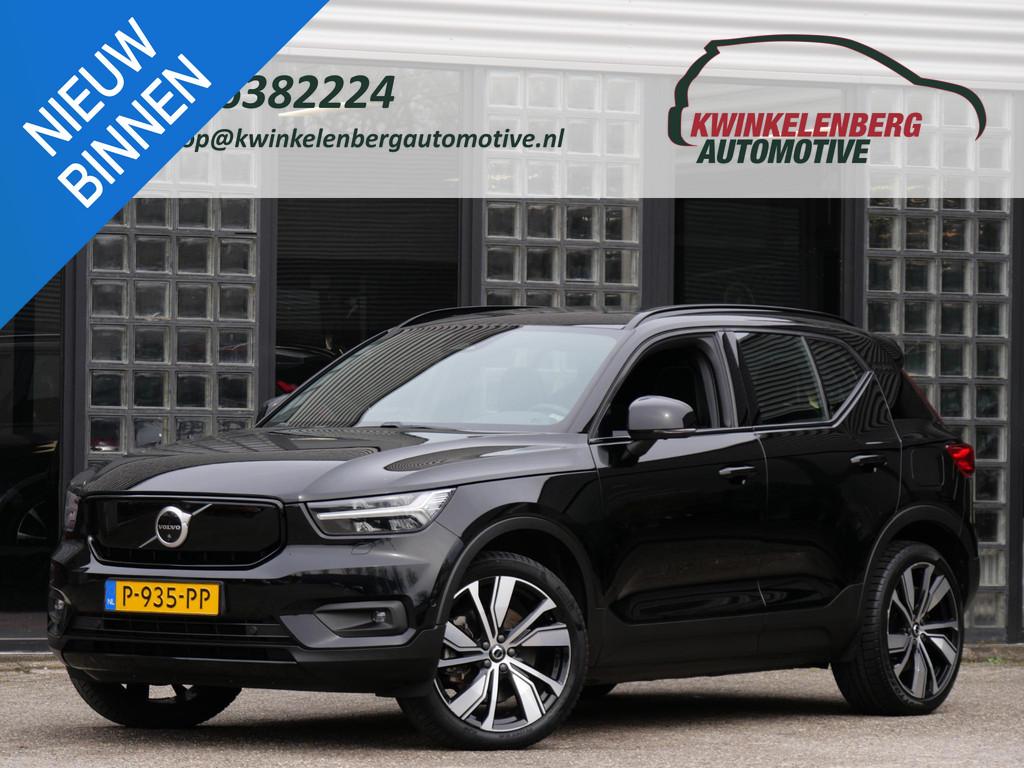 Volvo XC40 RECHARGE PRO/ PANORAMADAK/ 360°CAMERA/ TREKHAAK/, Stof, Gebruikt, 417 km, 420 min