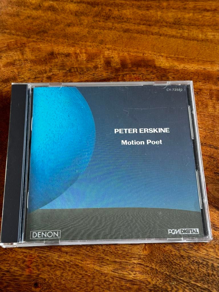 Peter Erskine ,Motion Poet, Cd's en Dvd's, Ophalen of Verzenden, 1980 tot heden, Zo goed als nieuw, Jazz